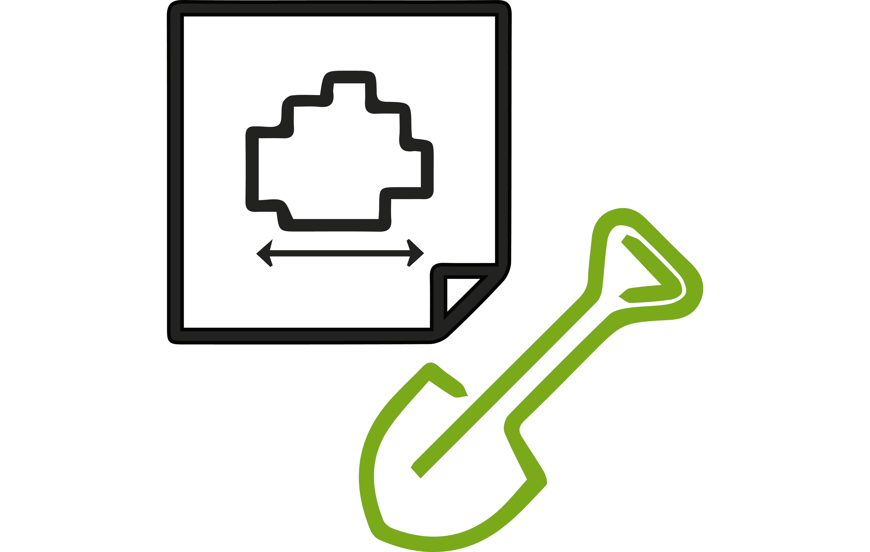 Piktogramm für die Erweiterung