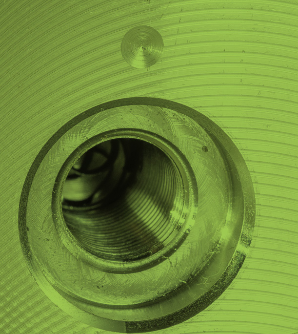 Drehteil im Hintergrund